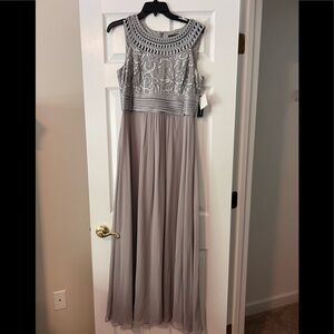 Jessica Howard grey evening gown